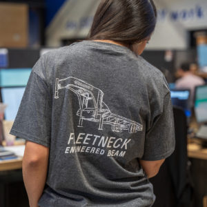 Fleetneck Engineered Beam Sketch T-Shirt