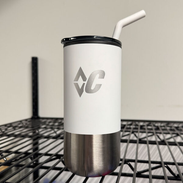 Insulated Tumbler with Straw