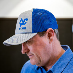 Heather Royal/Light Gray Hat