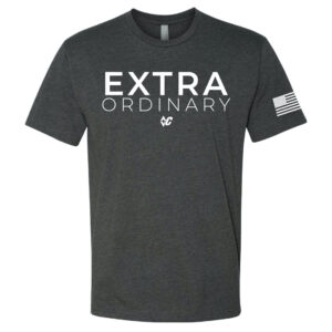 EXTRAordinary T-Shirt Charcoal Gray
