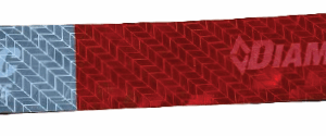 Conspicuity Tape with Logo (8 pieces minimum)